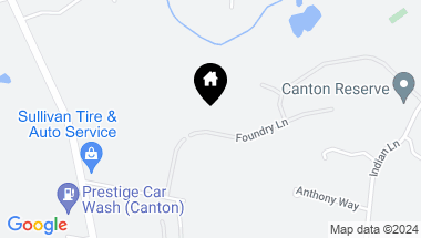 Map of 20 Foundry Lane, Canton MA, 02021