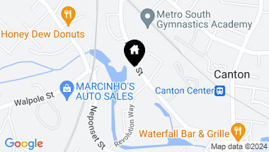 Map of 200 Revere St # 4104, Canton MA, 02021