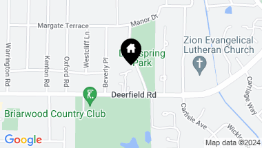 Map of 236 Deerfield Road, Deerfield IL, 60015