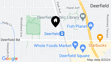 Map of 844 Chestnut Street, Deerfield IL, 60015