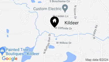 Map of 21365 W Cliffside Drive, Kildeer IL, 60047