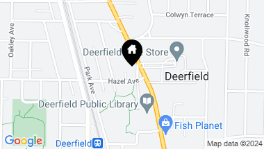 Map of 1006 Journal Place, Deerfield IL, 60015