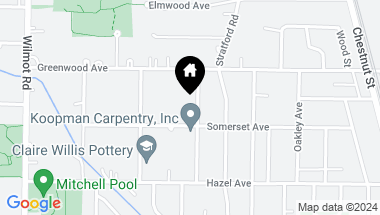 Map of 1122 Prairie Avenue, Deerfield IL, 60015