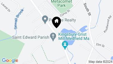 Map of 7 Woodridge Road, Medfield MA, 02052