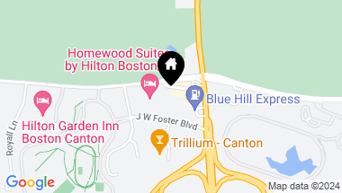 Map of 2308 Davenport Ave # 2308, Canton MA, 02021