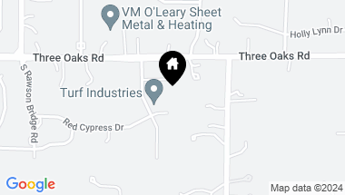 Map of 905 Lyons Ridge Drive, Cary IL, 60013