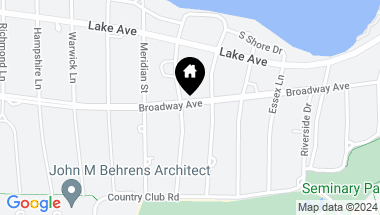 Map of 851 Broadway Avenue, Crystal Lake IL, 60014