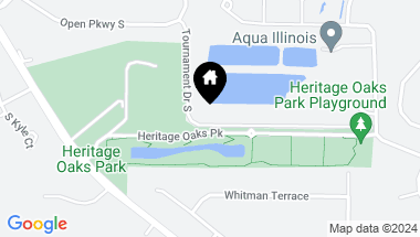 Map of 96 Tournament Drive, Hawthorn Woods IL, 60047