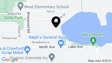 Map of 213 Edgewater Drive, Crystal Lake IL, 60014
