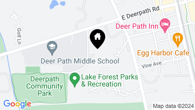 Map of 471 Hastings Road, Lake Forest IL, 60045