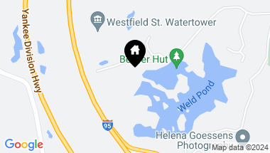 Map of 414 Westfield Street, Dedham MA, 02026