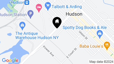 Map of 5 Willard Place, Hudson NY, 12534