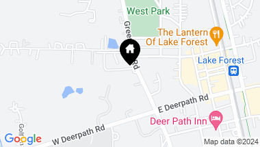 Map of 690 N Green Bay Road, Lake Forest IL, 60045