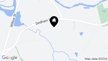 Map of 195 Dedham St, Dover MA, 02030