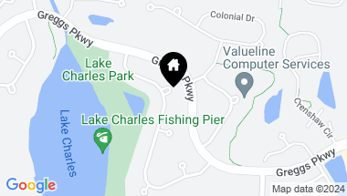 Map of 1849 N Lake Charles Drive, Vernon Hills IL, 60061