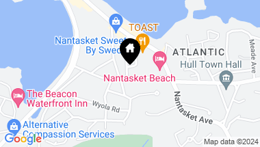 Map of 34 Rockland House Rd, Hull MA, 02045