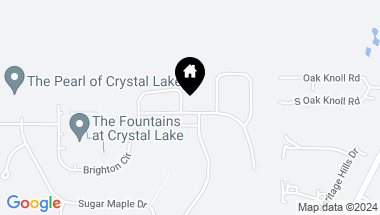 Map of 1208 Brighton Circle, Crystal Lake IL, 60012