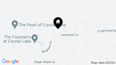 Map of 1174 Larswood Lane, Crystal Lake IL, 60012