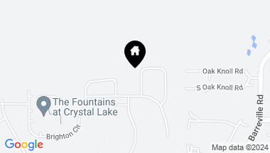Map of 1218 Buckeye Circle, Crystal Lake IL, 60012