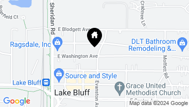 Map of 700 Evanston Avenue, Lake Bluff IL, 60044