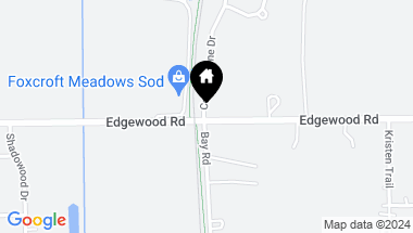 Map of 5200 Edgewood Road, Prairie Grove IL, 60012