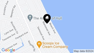 Map of 90 Manomet Ave, Hull MA, 02045