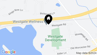 Map of 33 Westgate Rd, Framingham MA, 01701