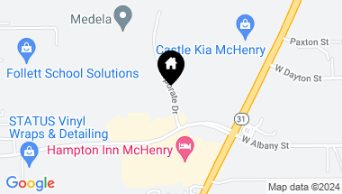 Map of 1391 Corporate Drive, Mc Henry IL, 60050