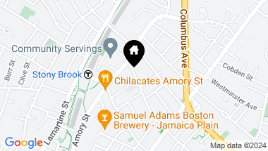 Map of 176-R School Street, Boston MA, 02130