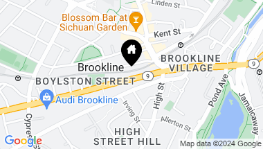 Map of 75-81 Boylston Street # B, Brookline MA, 02445
