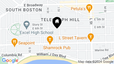 Map of 5-7 Burrill Place, Boston MA, 02127