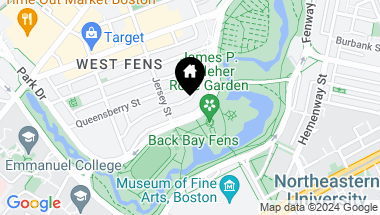 Map of 77-81 Park Drive, Boston MA, 02215