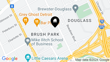 Map of 287 ALFRED, Detroit MI, 48201