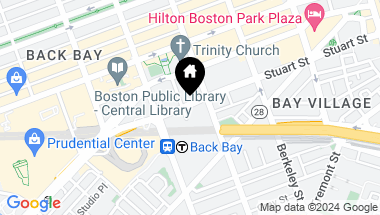 Map of 430 Stuart Unit: PH34C, Boston MA, 02116