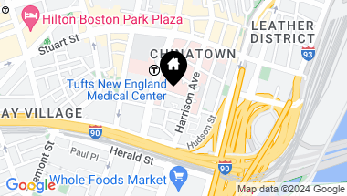 Map of 1 Nassau Street # 2204, Boston MA, 02111