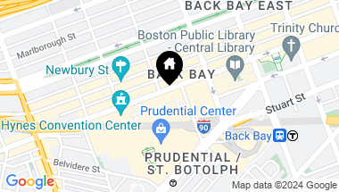 Map of 776 Boylston Street Unit: E12B, Boston MA, 02199