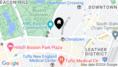Map of 2 Avery St # 29C, Boston MA, 02111