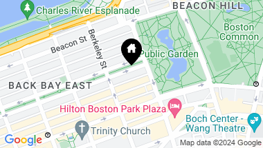 Map of 18 Commonwealth Avenue, Boston MA, 02116