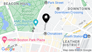 Map of 580 Washington Street # 6 Unit: PH-6, Boston MA, 02111
