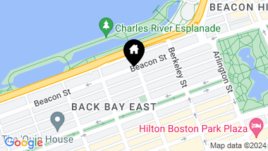 Map of 209 Beacon Street, Boston MA, 02116