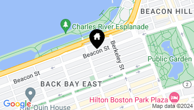 Map of 187 Beacon # 2, Boston MA, 02116