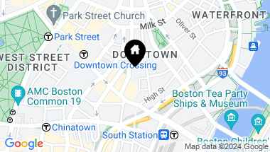 Map of 240 Devonshire Street # 2B Unit: PH 2B, Boston MA, 02110
