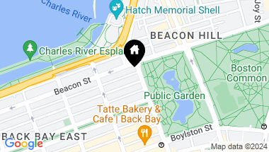 Map of 4-5 Arlington Street # 2, Boston MA, 02116