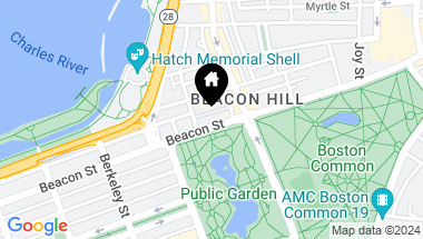Map of 78 Beacon Street, Boston MA, 02108