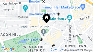 Map of 6 Beacon Street, Boston MA, 02108