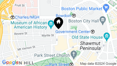 Map of 32 Derne Street # 6B, Boston MA, 02108