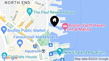 Map of 55-8 Commercial Wharf Unit PH8, Boston MA, 02110