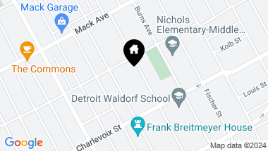 Map of 3015 Iroquois Avenue, Detroit MI, 48214