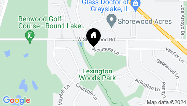 Map of 675 Sycamore Lane, Grayslake IL, 60030