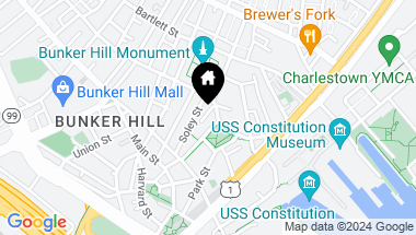 Map of 14 Monument Court, Boston MA, 02129